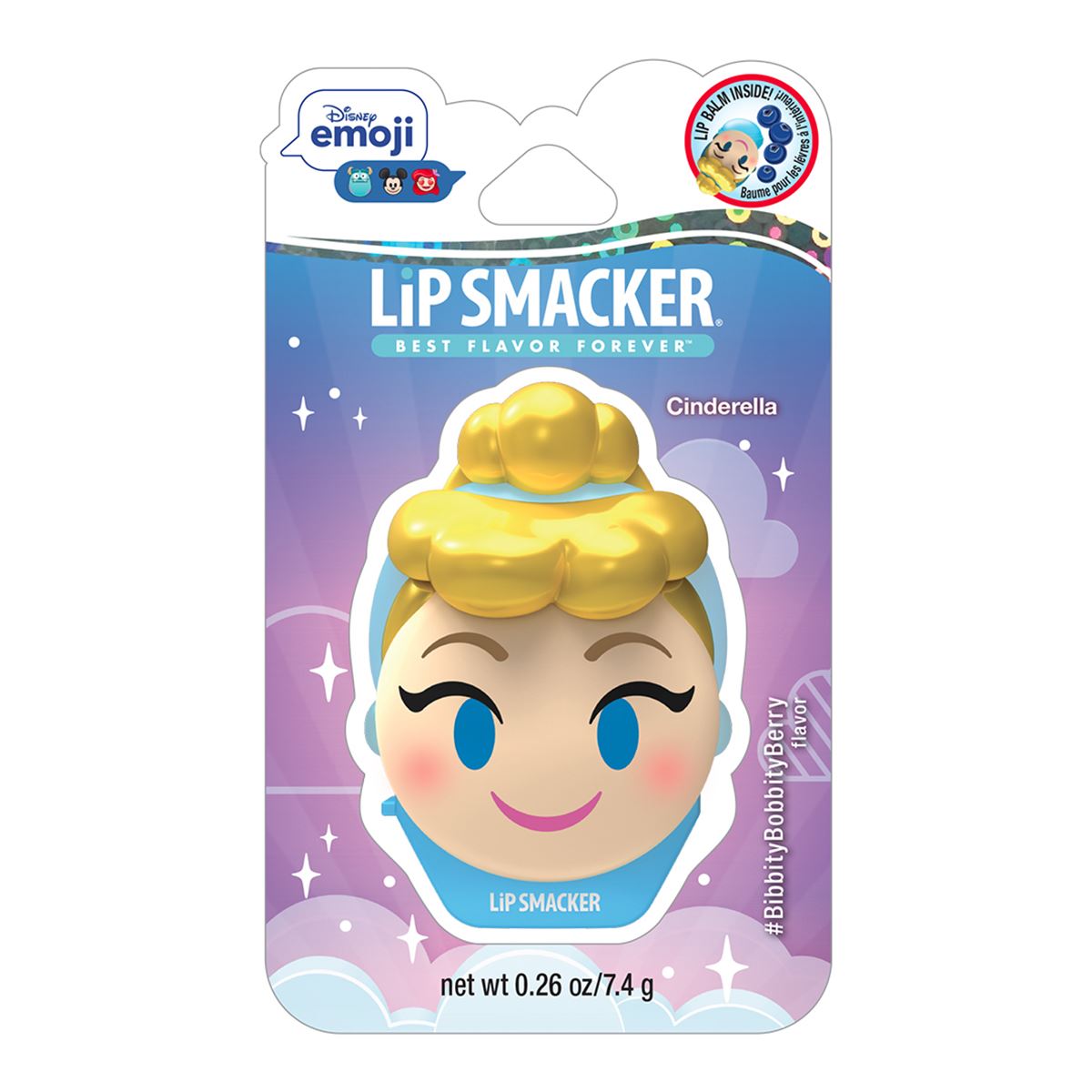 Bálsamo Emoji Disney Cenicienta Lip Smacker