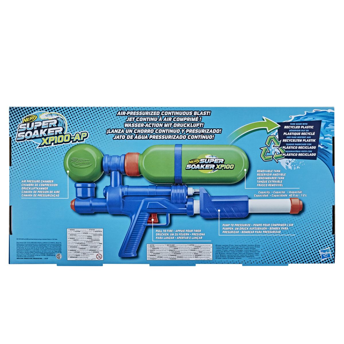 Lanzador de agua Nerf Super Soaker XP100