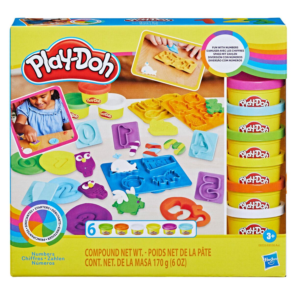 Set Números Fundamentales Play-Doh