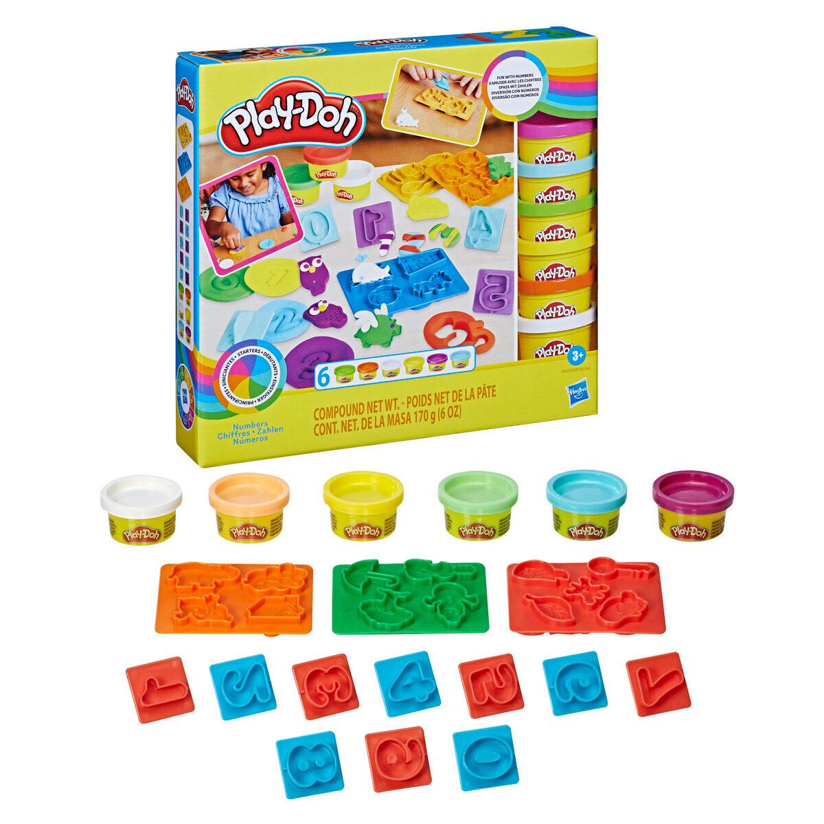 Set Números Fundamentales Play-Doh