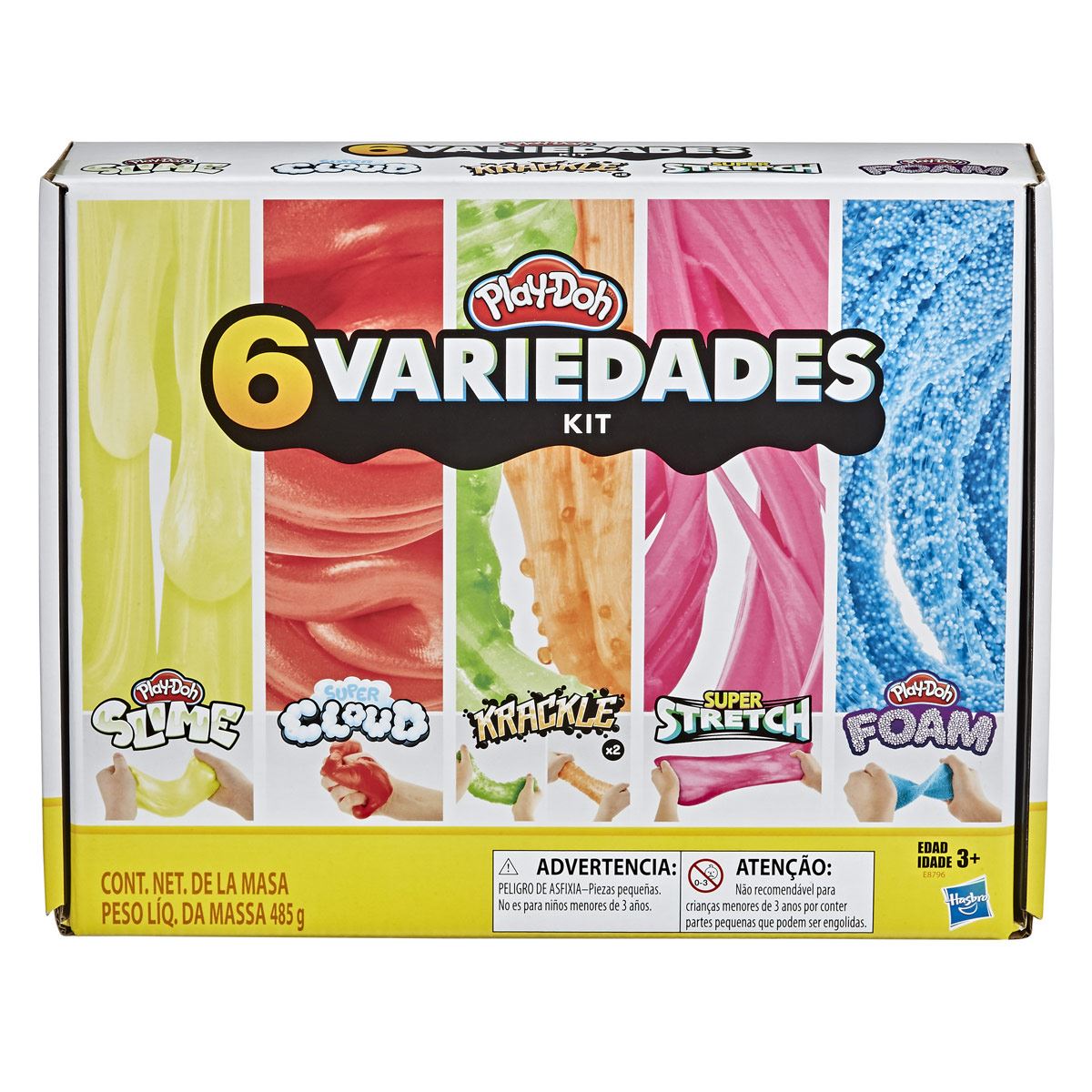 Kit Mundo de Texturas Play-Doh