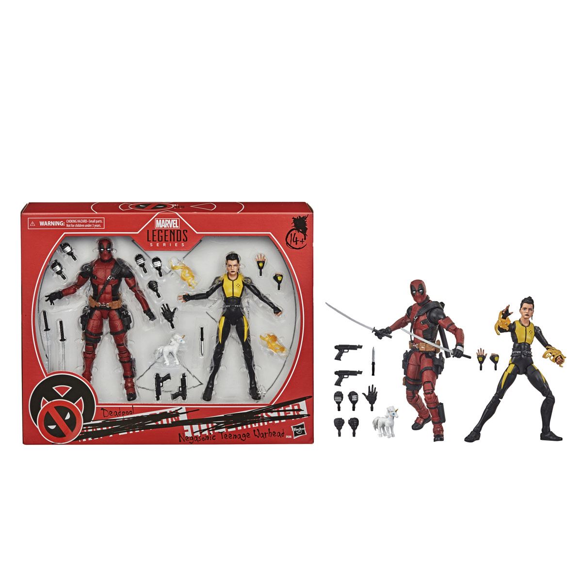 Hasbro Marvel Legends Series - Deadpool y Negasonic Teenage Warhead