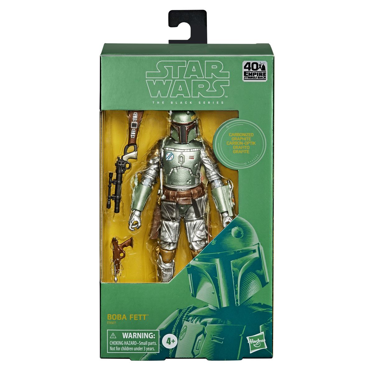 Star Wars The Black Series - Colección Grafito - Figura de Boba Fett a escala de 15 cm - Star Wars: El Imperio contraataca