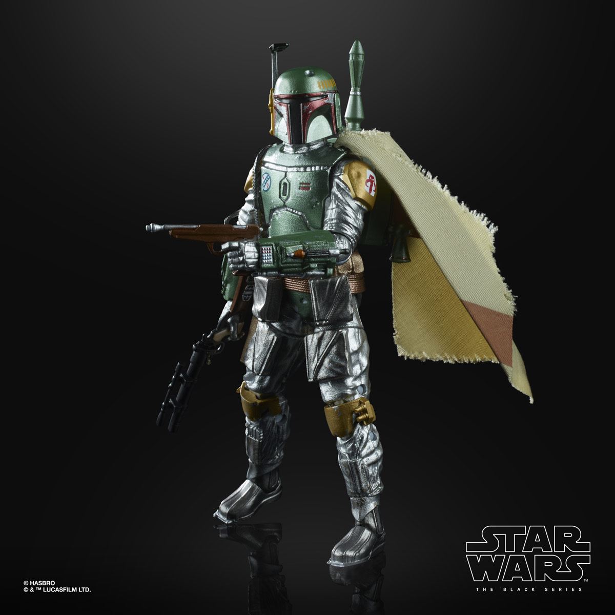 Star Wars The Black Series - Colección Grafito - Figura de Boba Fett a escala de 15 cm - Star Wars: El Imperio contraataca