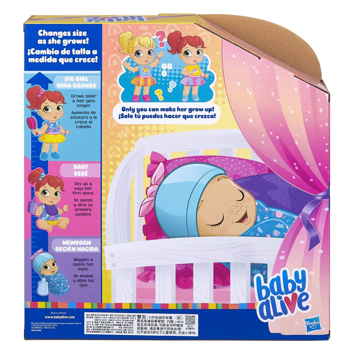 Baby alive crece online conmigo precio