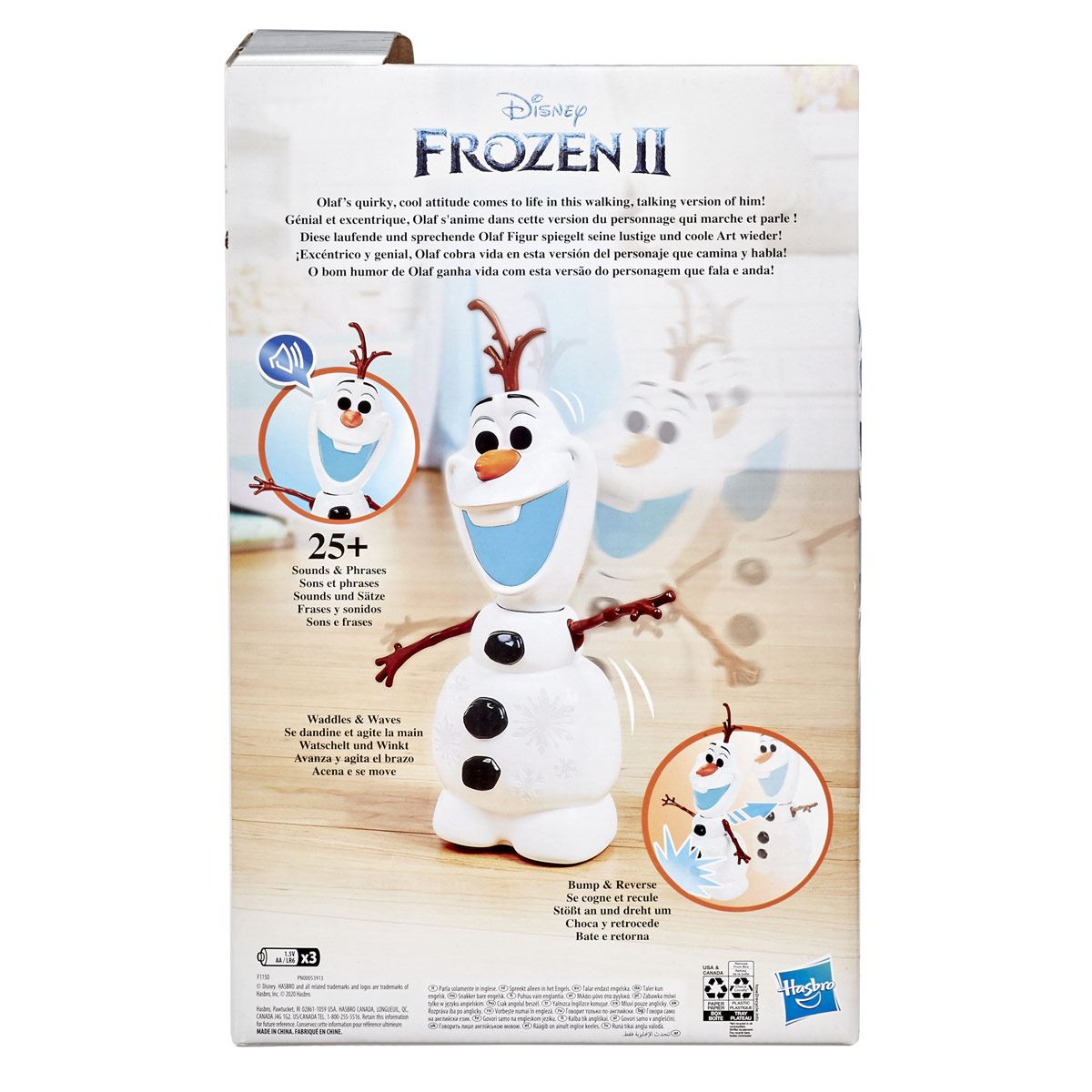 Disney Frozen 2 - Olaf Camina y habla