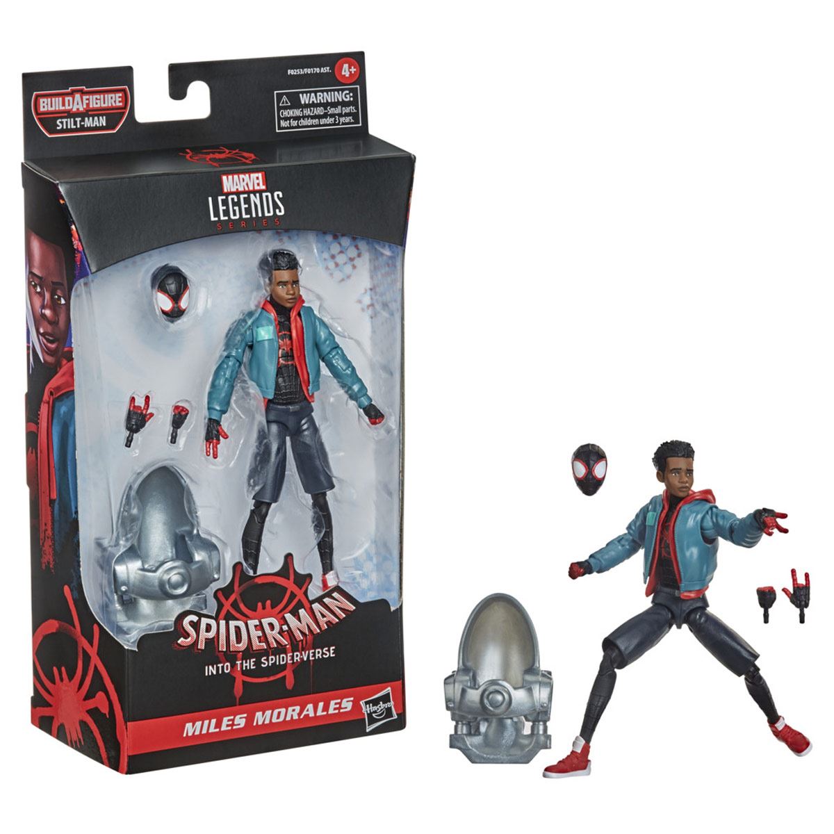 Hasbro Marvel Legends Series Spider Man Un nuevo universo Miles