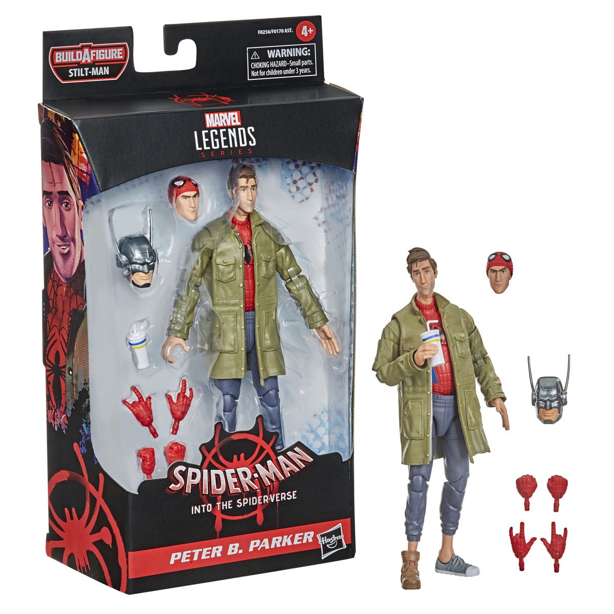 Hasbro Marvel Legends Series Spider-Man: Un nuevo universo - Peter B. Parker