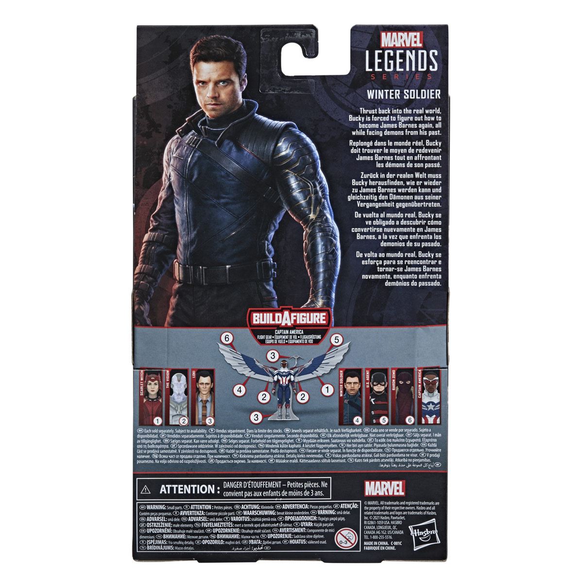 Hasbro Marvel Legends Series Avengers - Soldado del Invierno de 15 cm