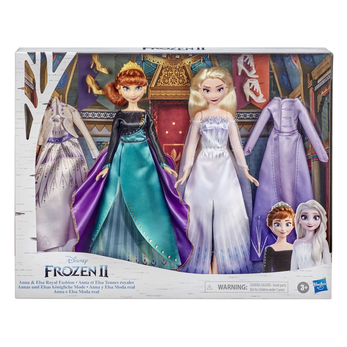 FRZ 2 ANNA AND ELSA ROYAL FASHION