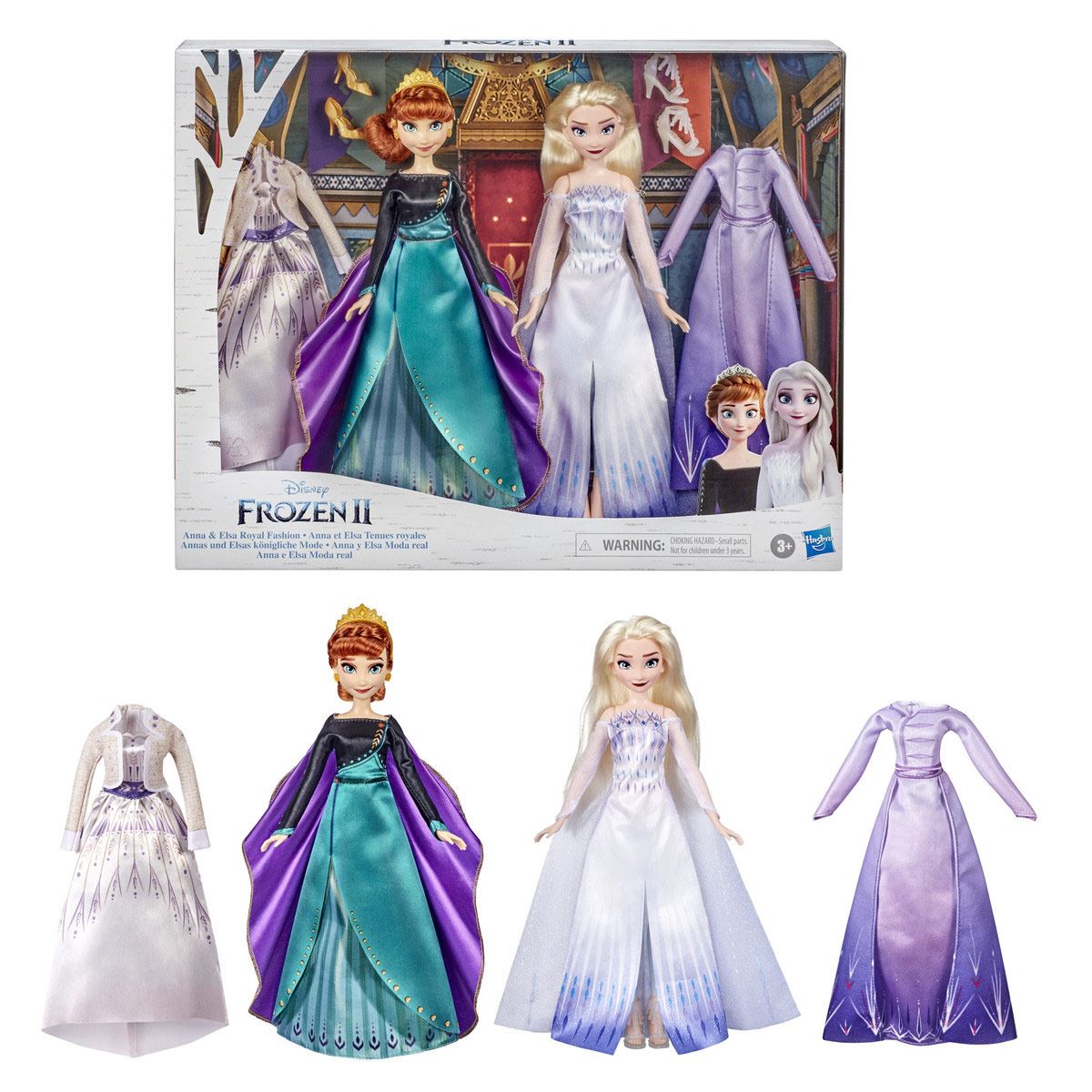 FRZ 2 ANNA AND ELSA ROYAL FASHION