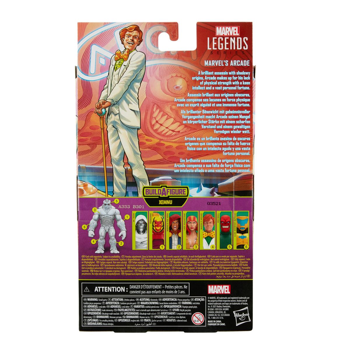 Hasbro Marvel Legends Series - Figura de Arcade