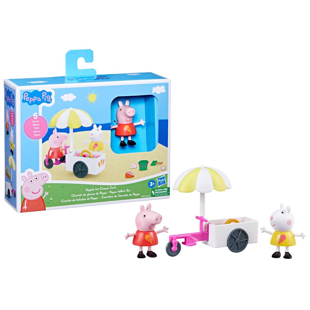 Set Carrito de helados de Peppa