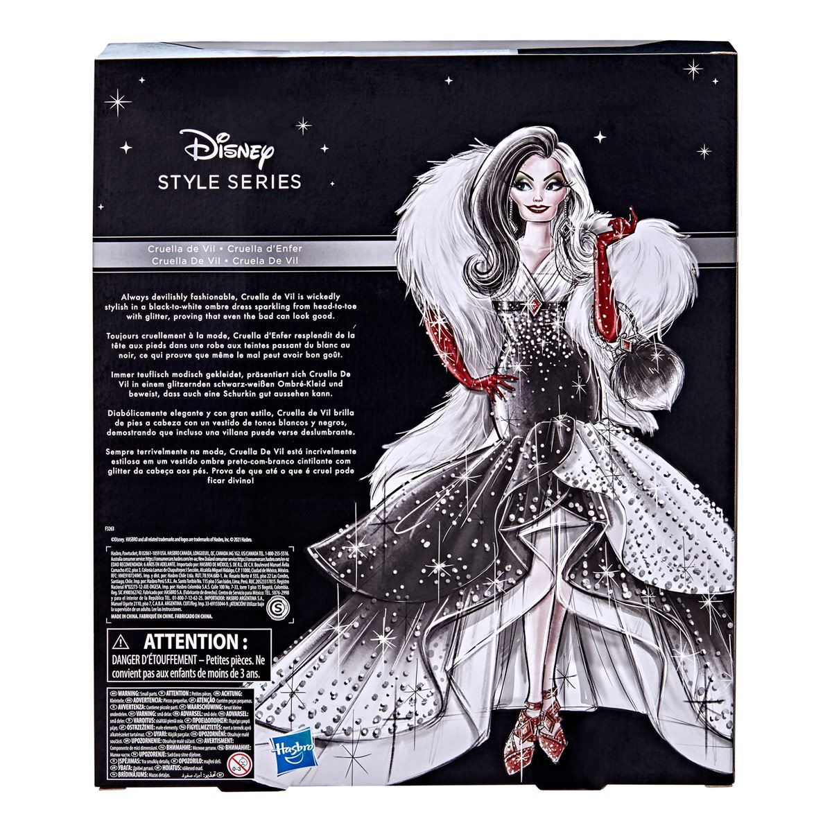 Disney Princesas style series Cruella de Vil