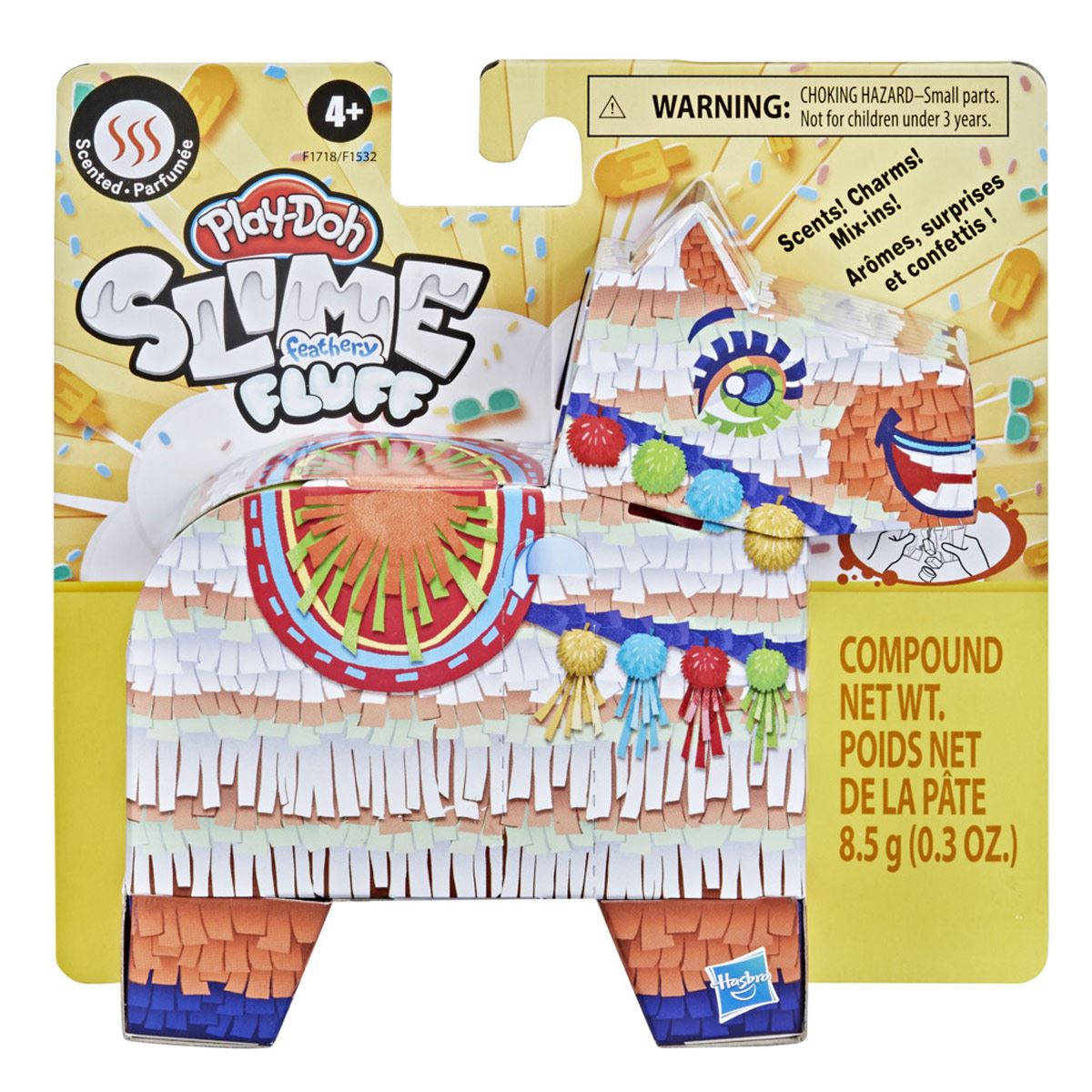 Play-Doh - Slime Feathery Fluff - Surtido de masa perfumada