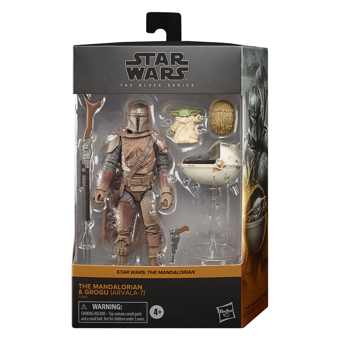 Star Wars bl mando grogu arvala 7 build up