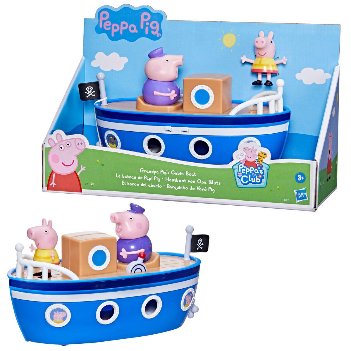 E-2 Pep Grandpa Pigs Cabin Boat