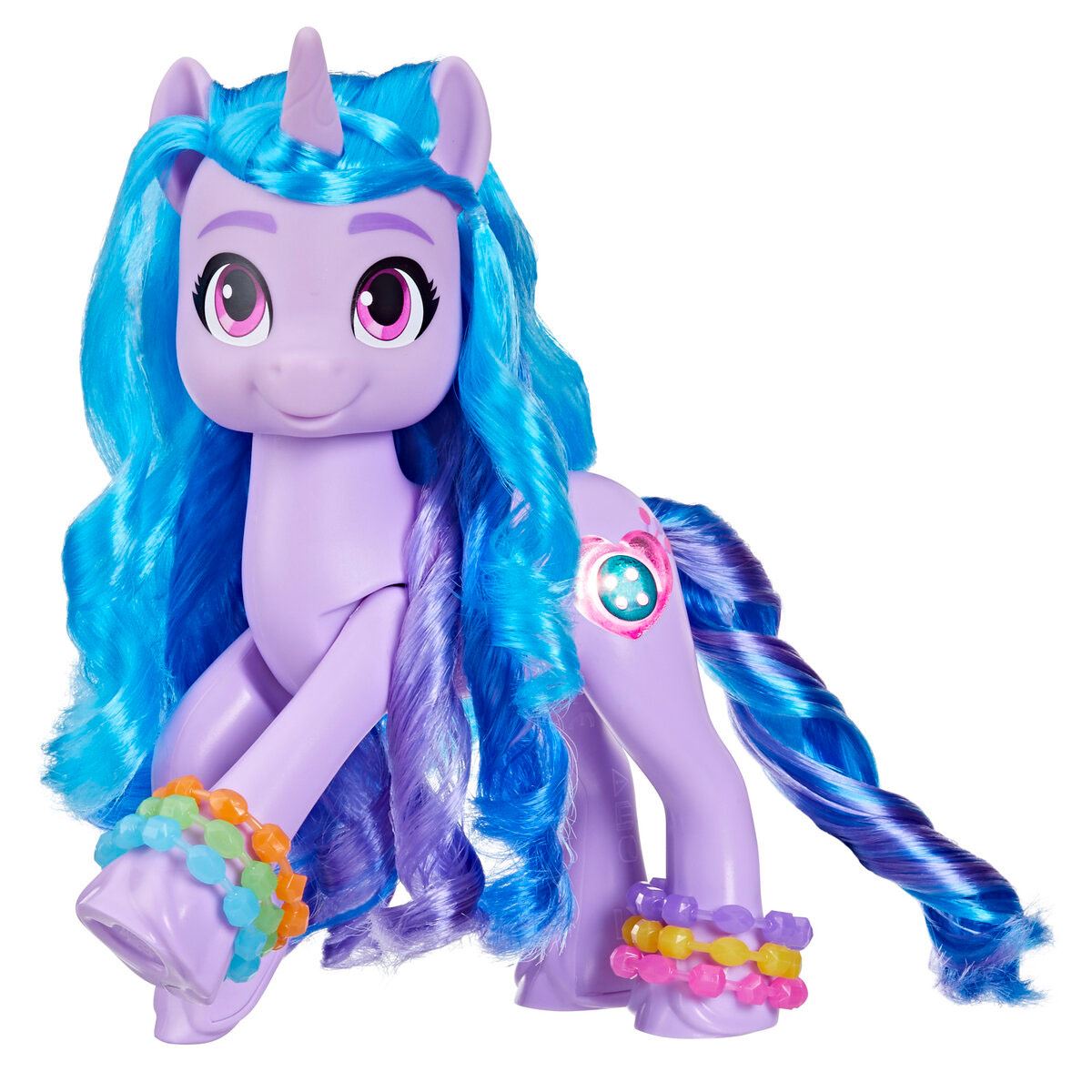 Unicornio Revela tu Brillo Izzy Moonbow My Little Pony
