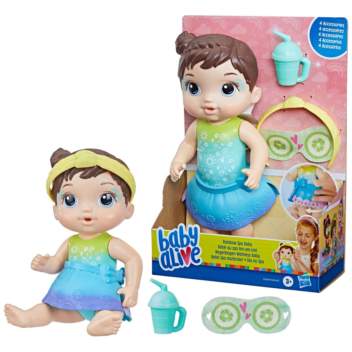 Baby Alive Rainbow Spa Baby