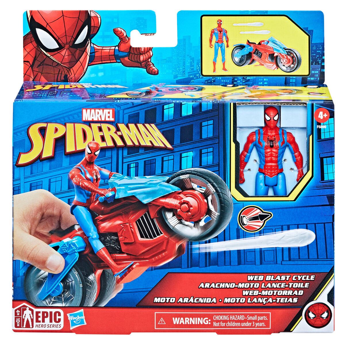 Spider-Man 4" Vehículo y Figura