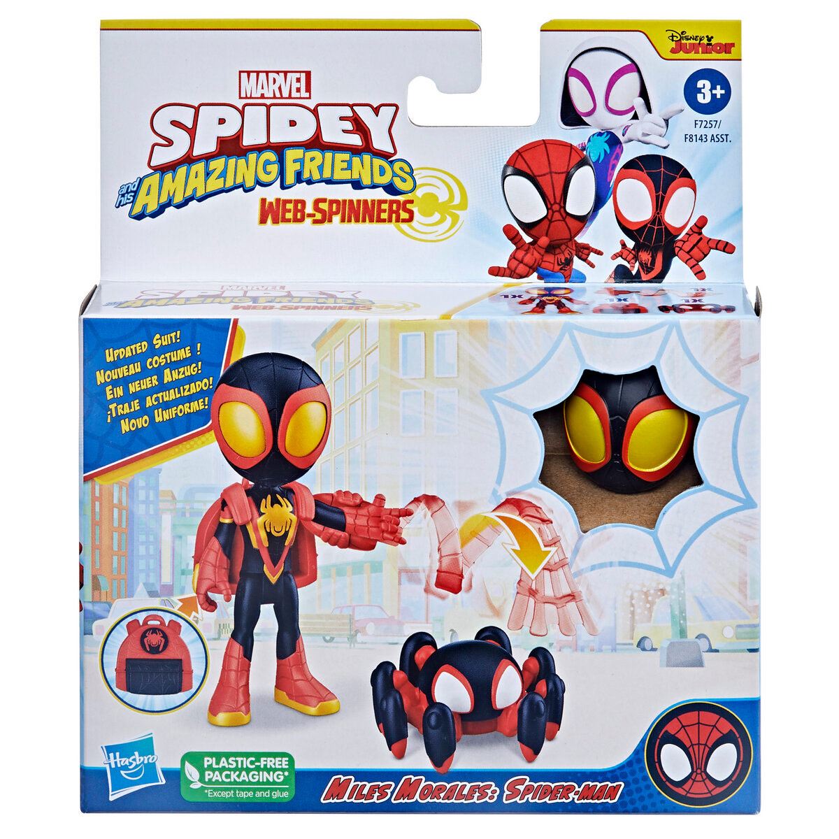 Figura Spidey and Friends Hero Web-spinner Miles Morales
