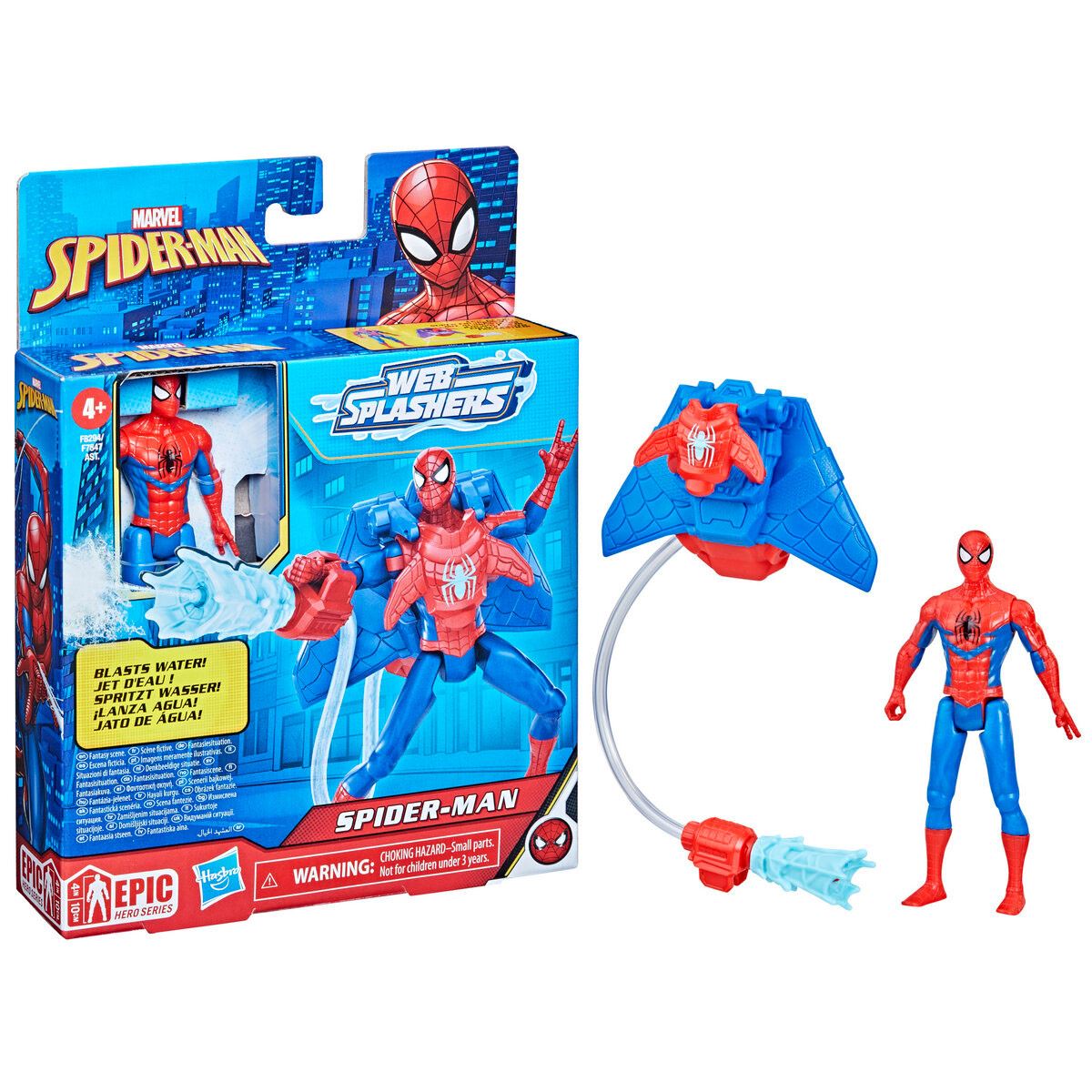 Figura Spider-Man Set Web Splashers