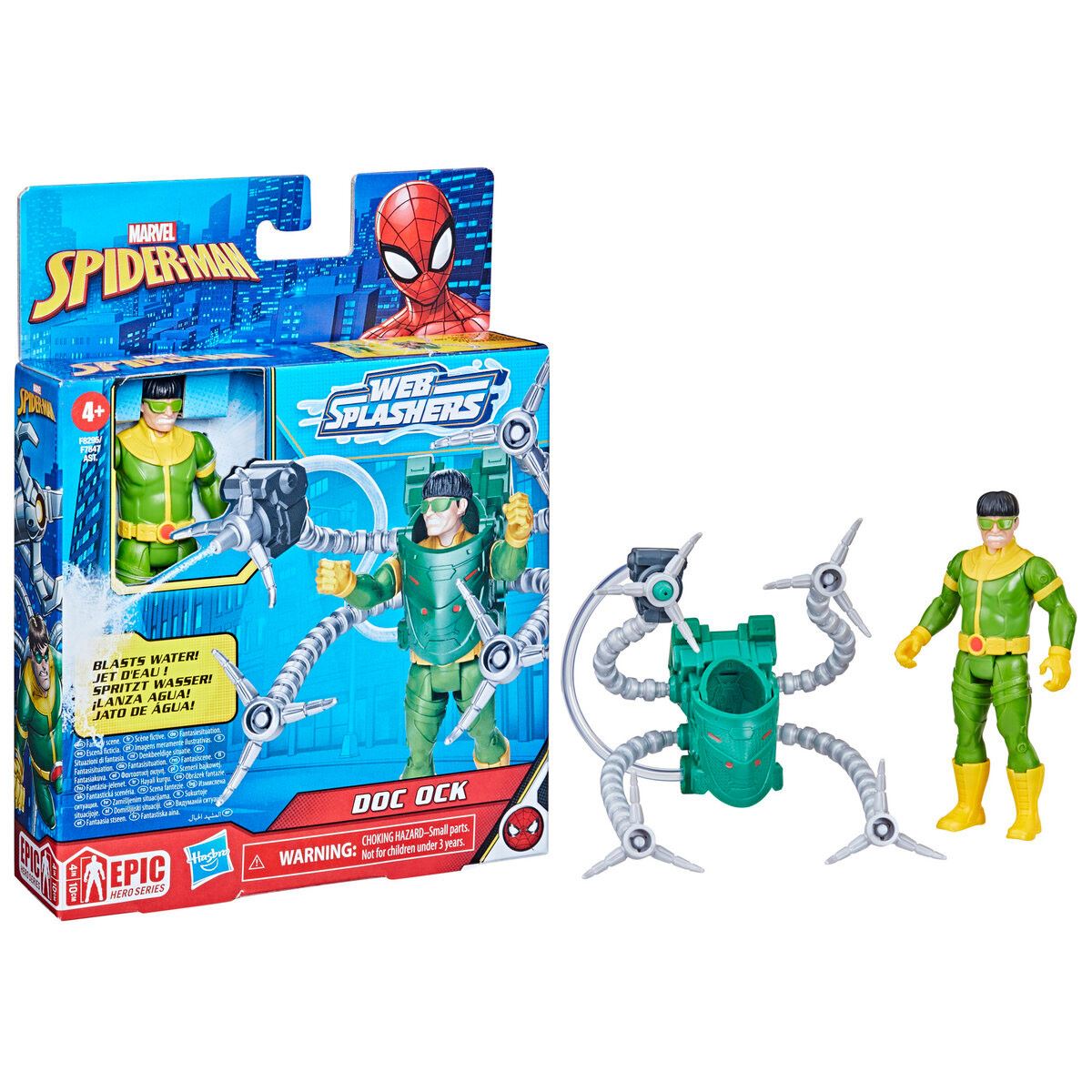 Figuras Spider-Man Aqua Web Doc Ock