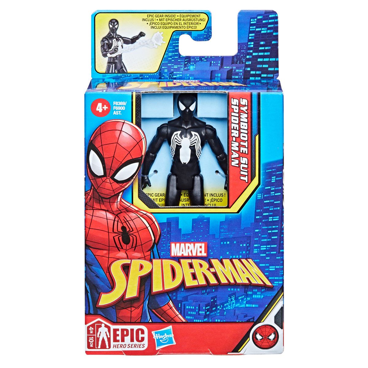 Figura 4” Spider-Man Traje Simbionte