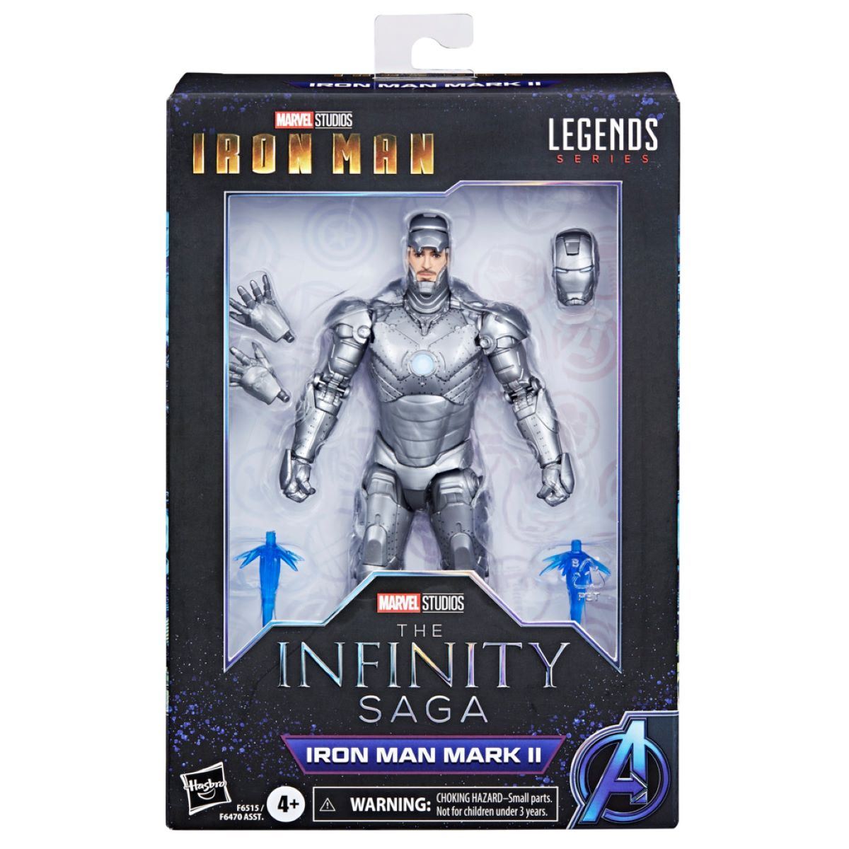 Figura Marvel Legends Coleccionable Iron Man Mark II
