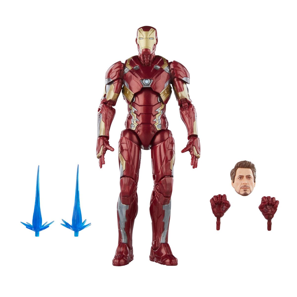 Figura De Acción Hasbro Marvel Legends Series Modular Iron Man 1 Pz - Mi  Tienda del Ahorro