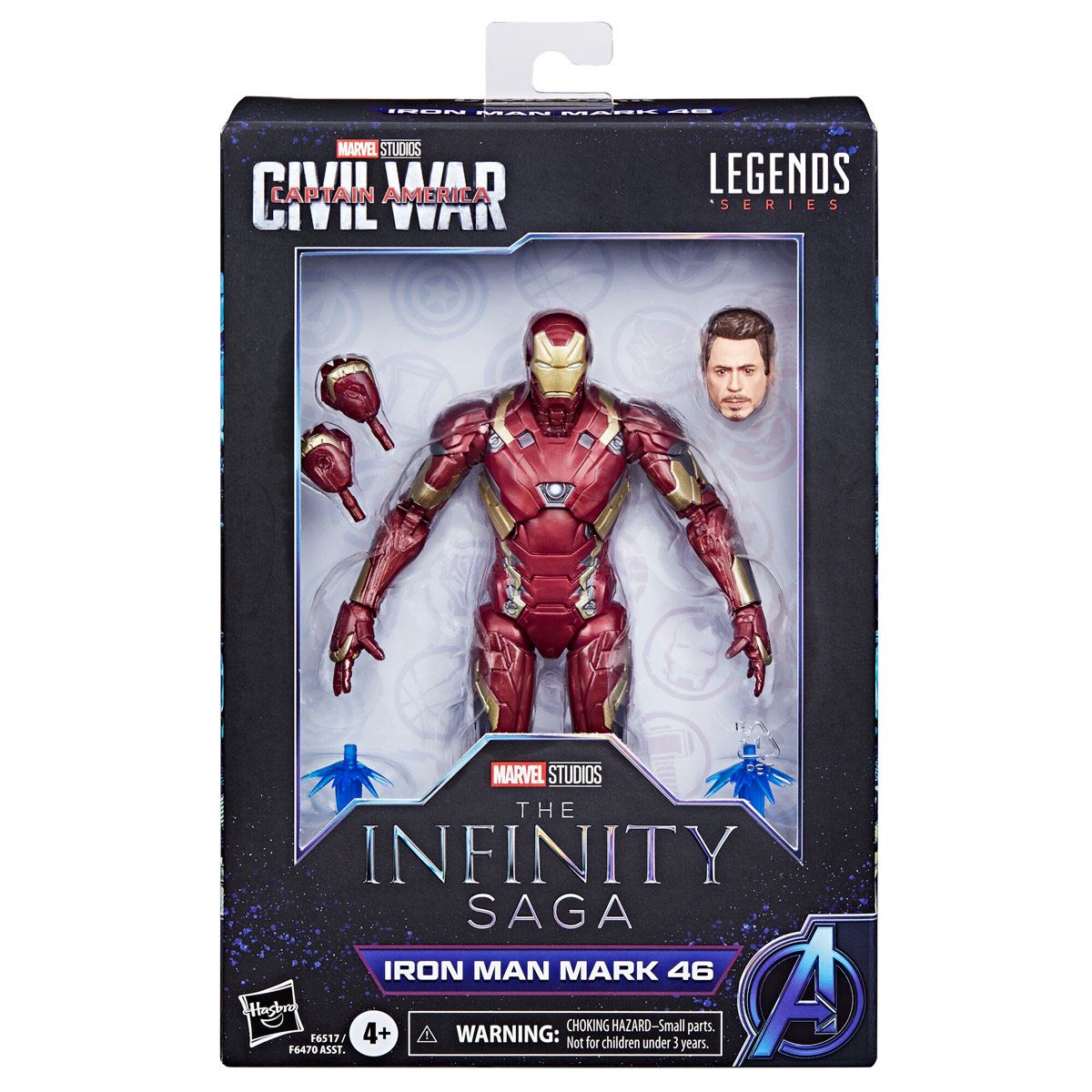 Figura de Acción Iron Man Mark 46 Marvel The Infinity Saga