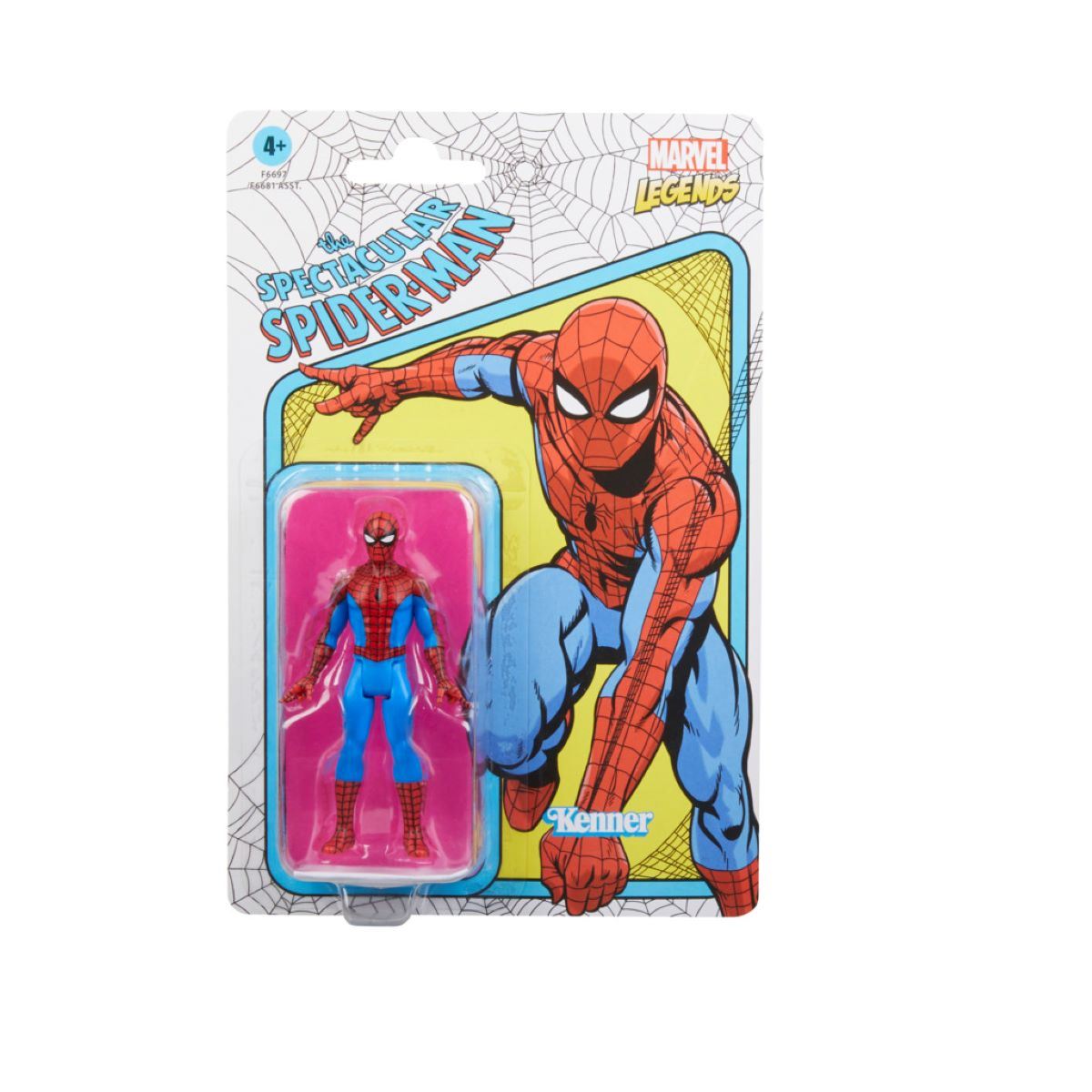 Figura Marvel Legends Coleccionable Hombre Araña 9.5cm