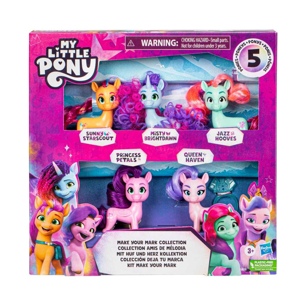 My Little Pony Colección Deja Tu Marca Set de 5 Ponis