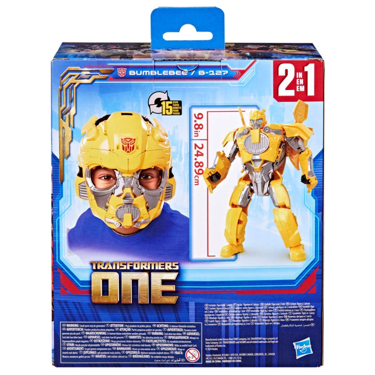 Figura Transformers Prime Changer de Bumblebee/B-127 Transformers: One