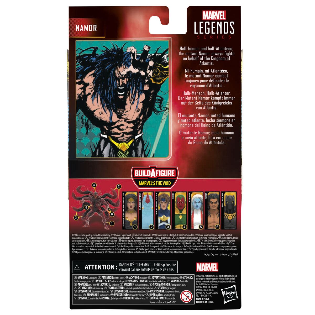 Figura Coleccionable Marvel Legends Series Namor