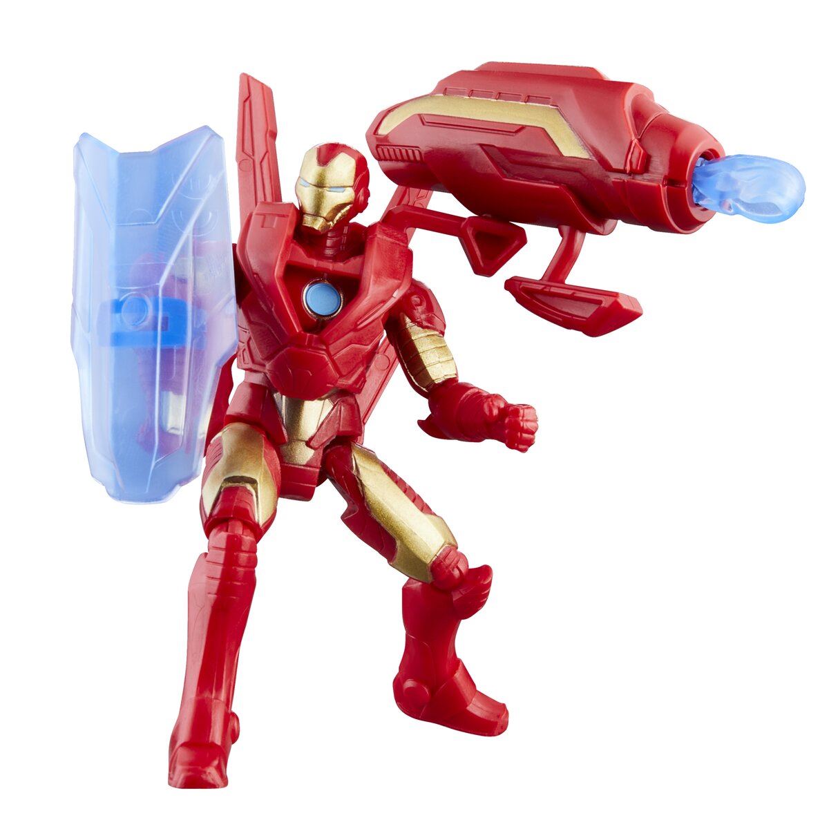 Figura de acción Marvel Epic Hero Iron Man con Equipo Batalla