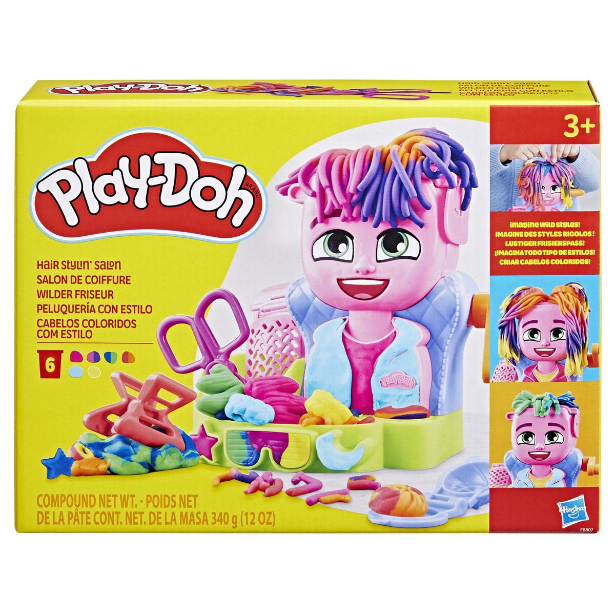 Set de Juego Play-Doh - Peluquería con estilo