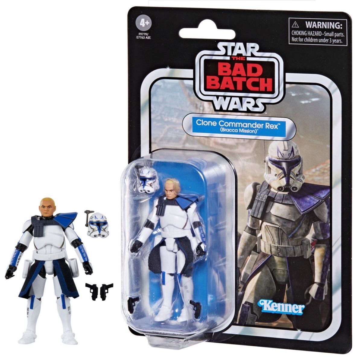Figura Star Wars Coleccionable Capitán Rex 3.75 Pulgadas