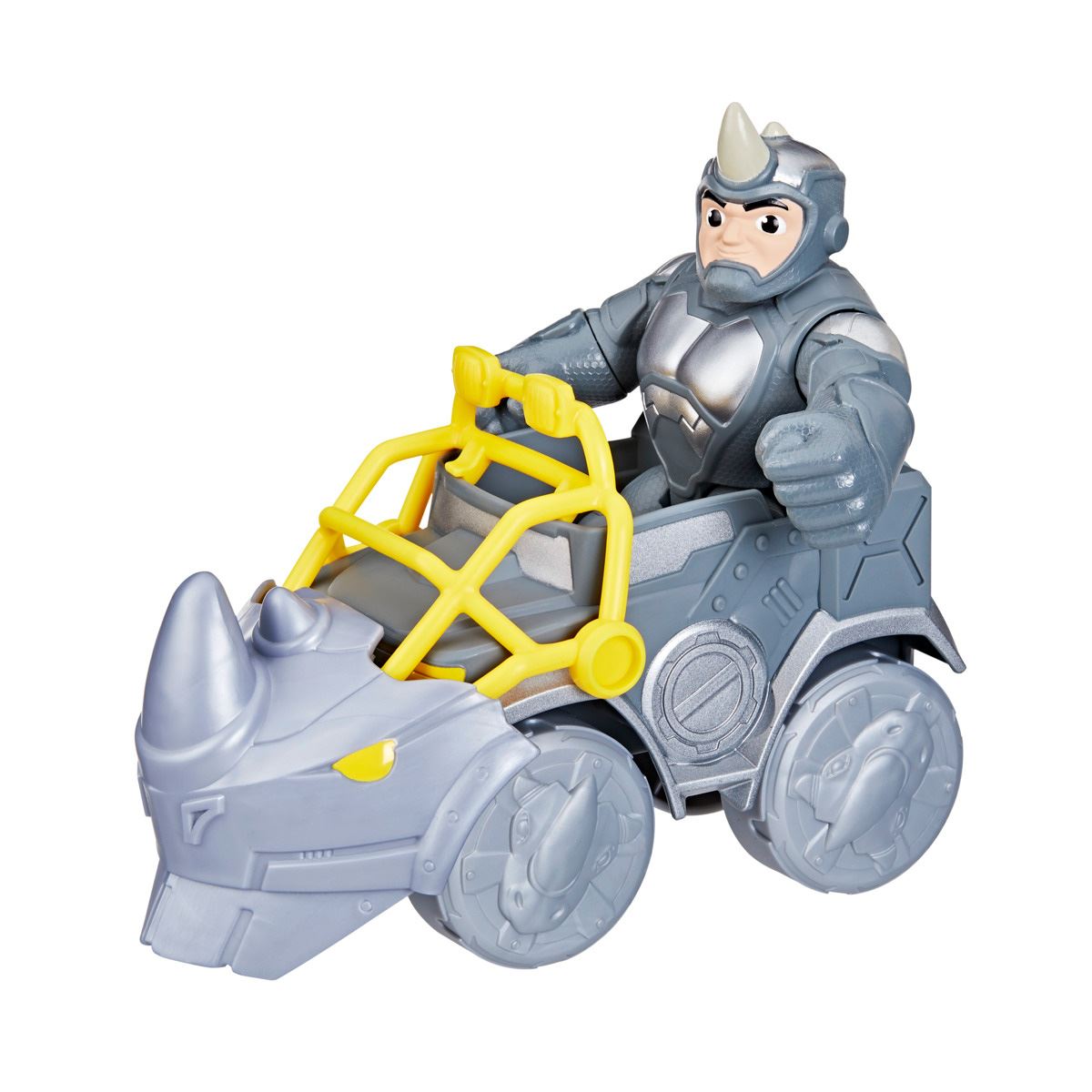 Marvel Spidey y sus Sorprendentes Amigos Vehículo y Figura Rhino