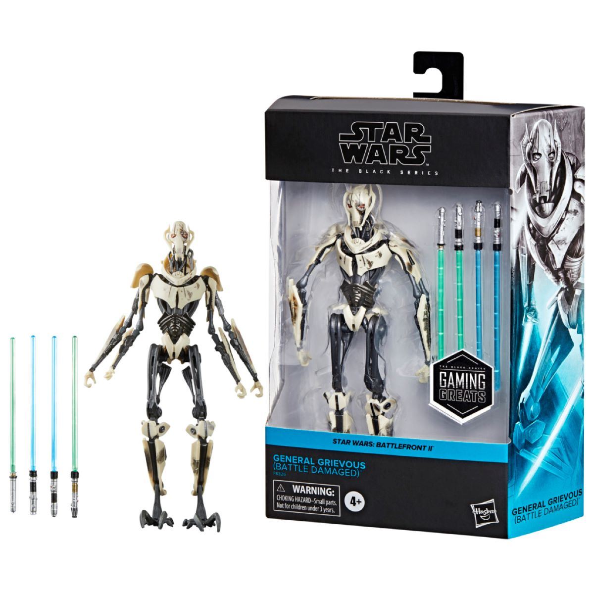 Figura de Acción Star Wars: General Grievous (Battle Damaged) 15cm