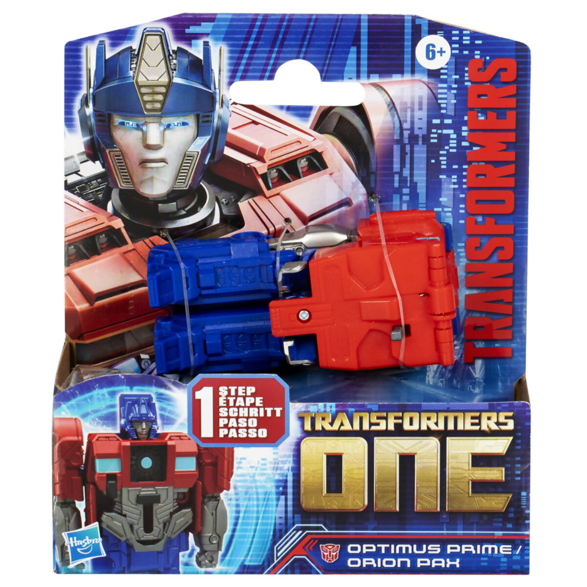 Figura de Acción Optimus Prime/Orion Pax Transformers One de Hasbro