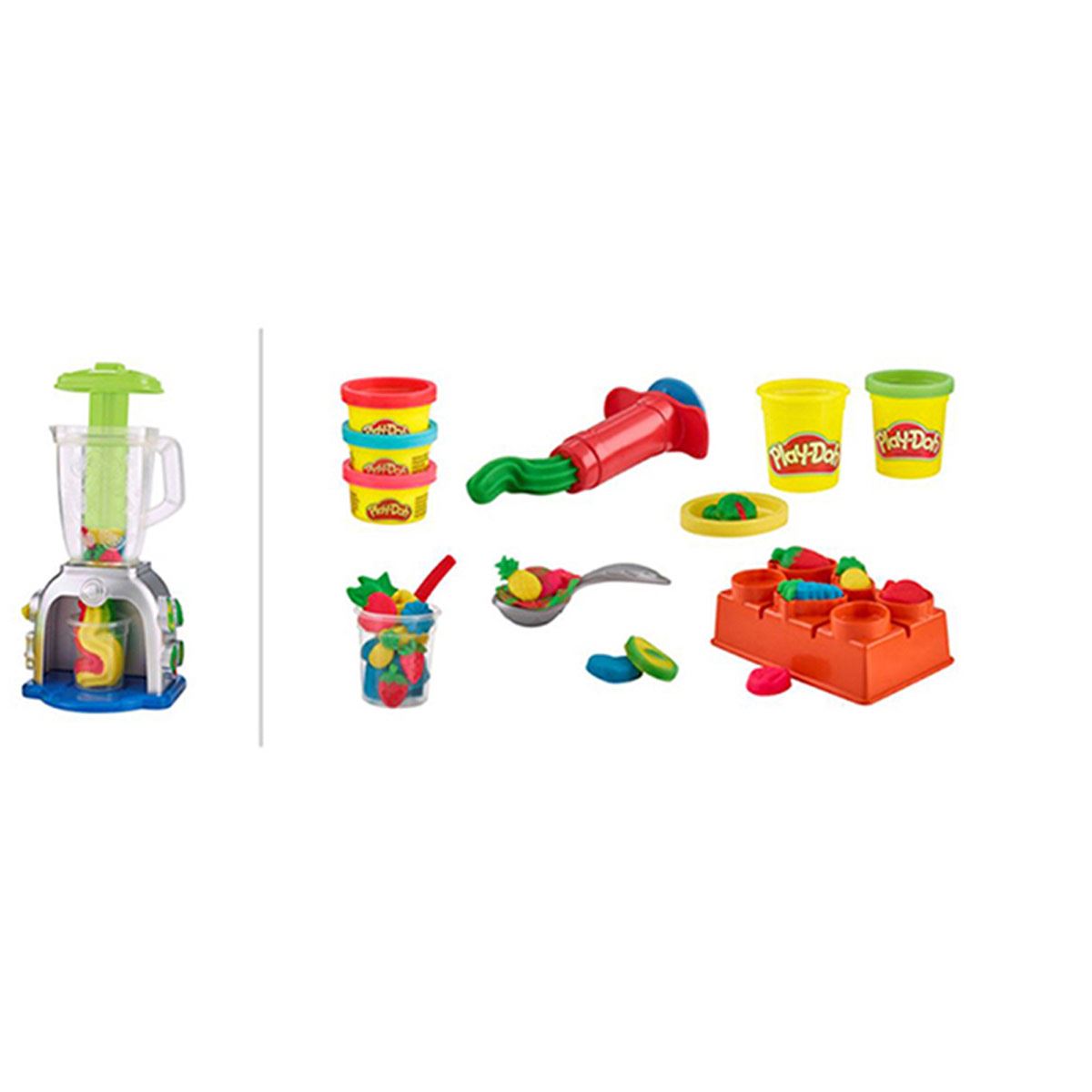 Set Juego Licuadora Play-Doh Batidos Coloridos