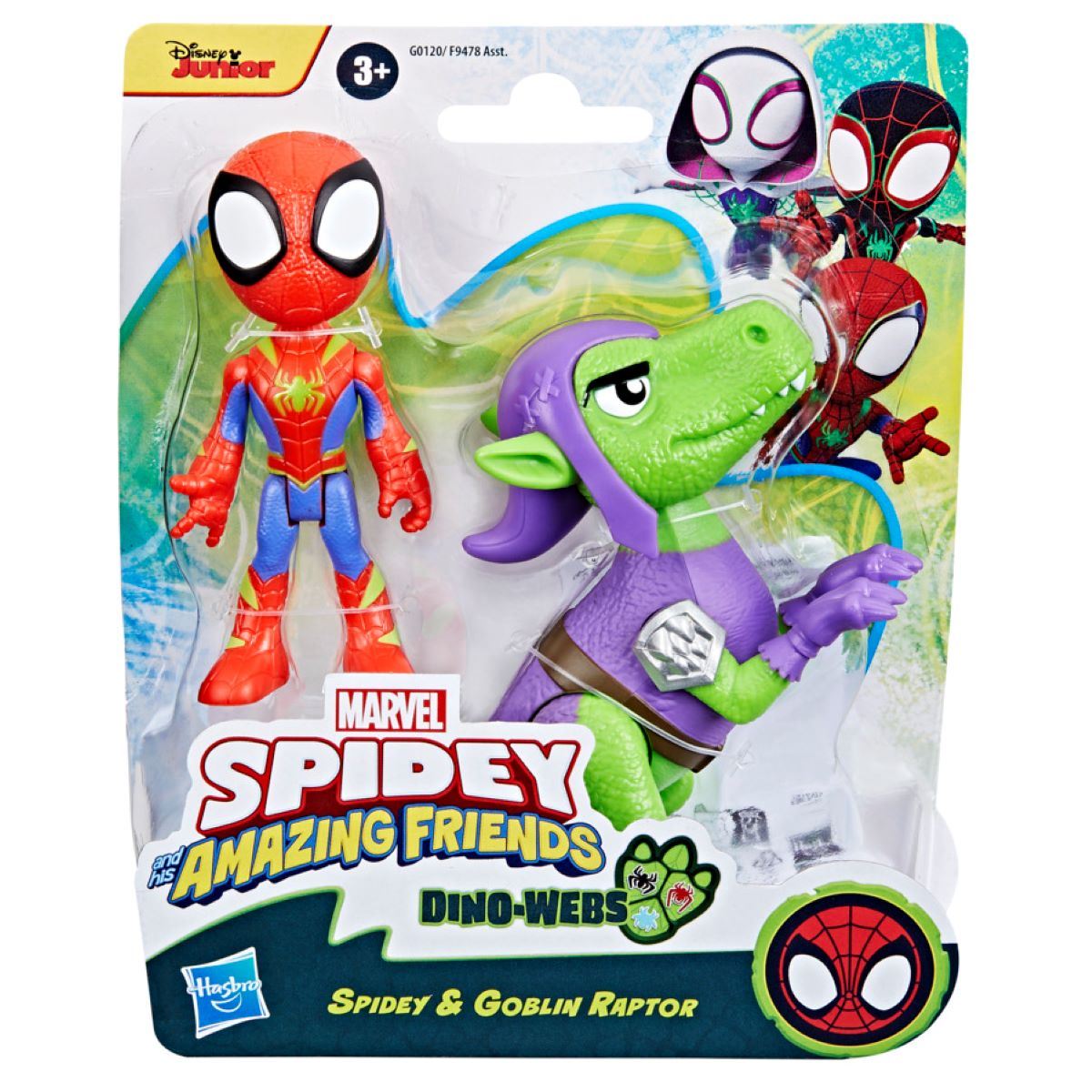 Set Juego Spidey y Goblin Raptor Marvel Spidey and His Amazing Friends