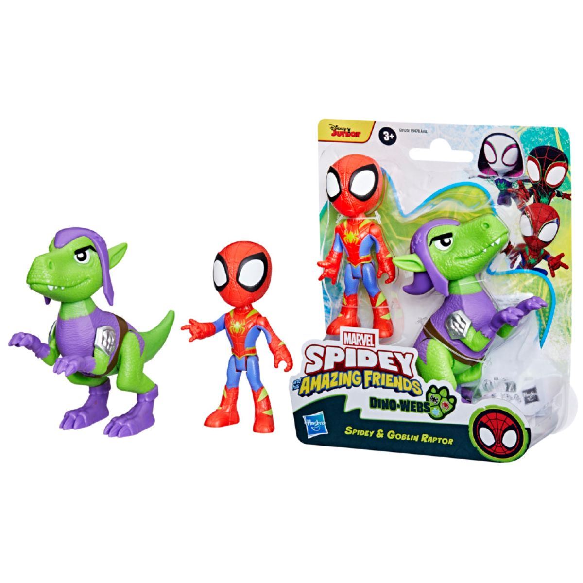 Set Juego Spidey y Goblin Raptor Marvel Spidey and His Amazing Friends