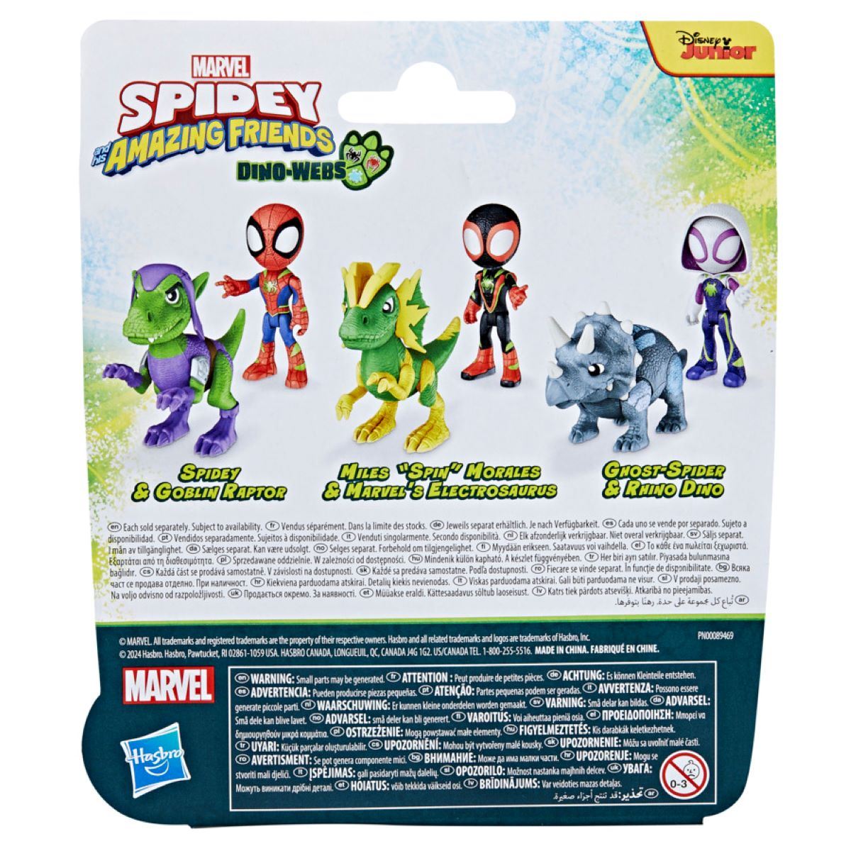 Set Juego Spidey y Goblin Raptor Marvel Spidey and His Amazing Friends
