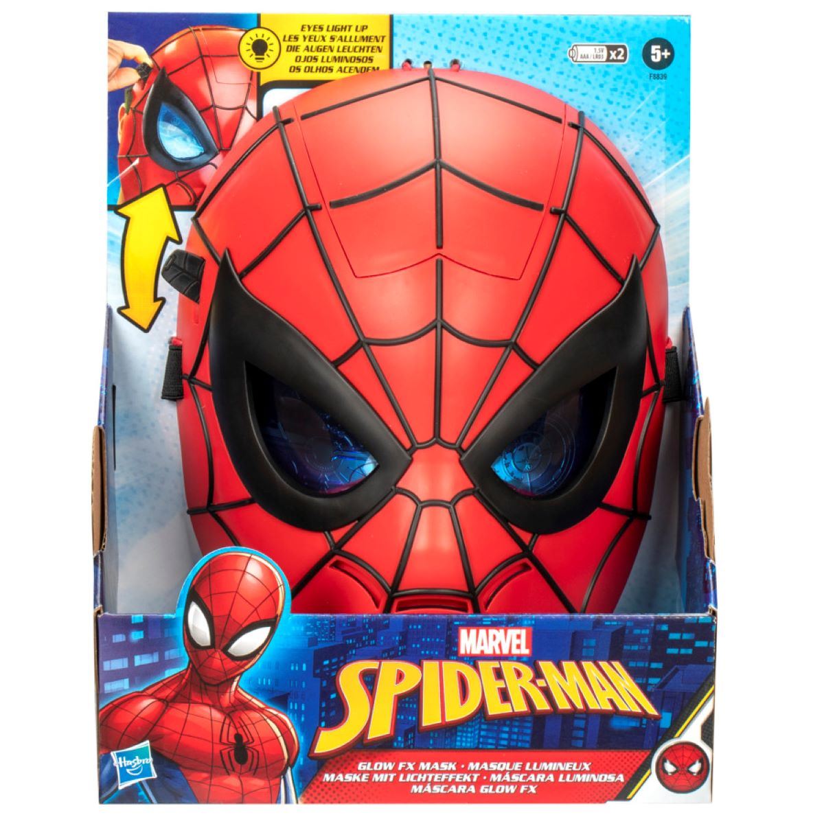 Máscara Luminosa Marvel Spider-Man
