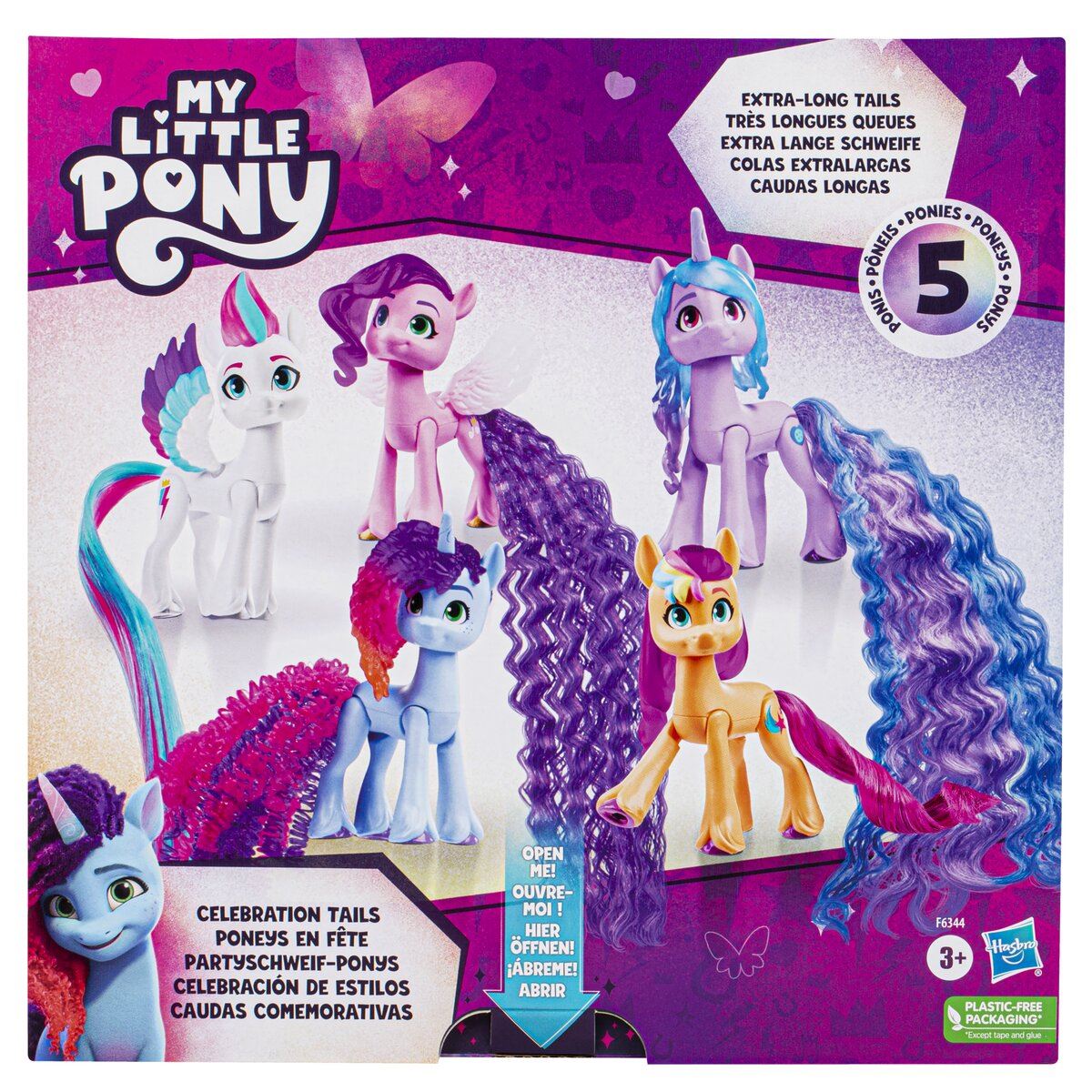 Set de 5 Figuras My Little Pony - Celebración de estilos
