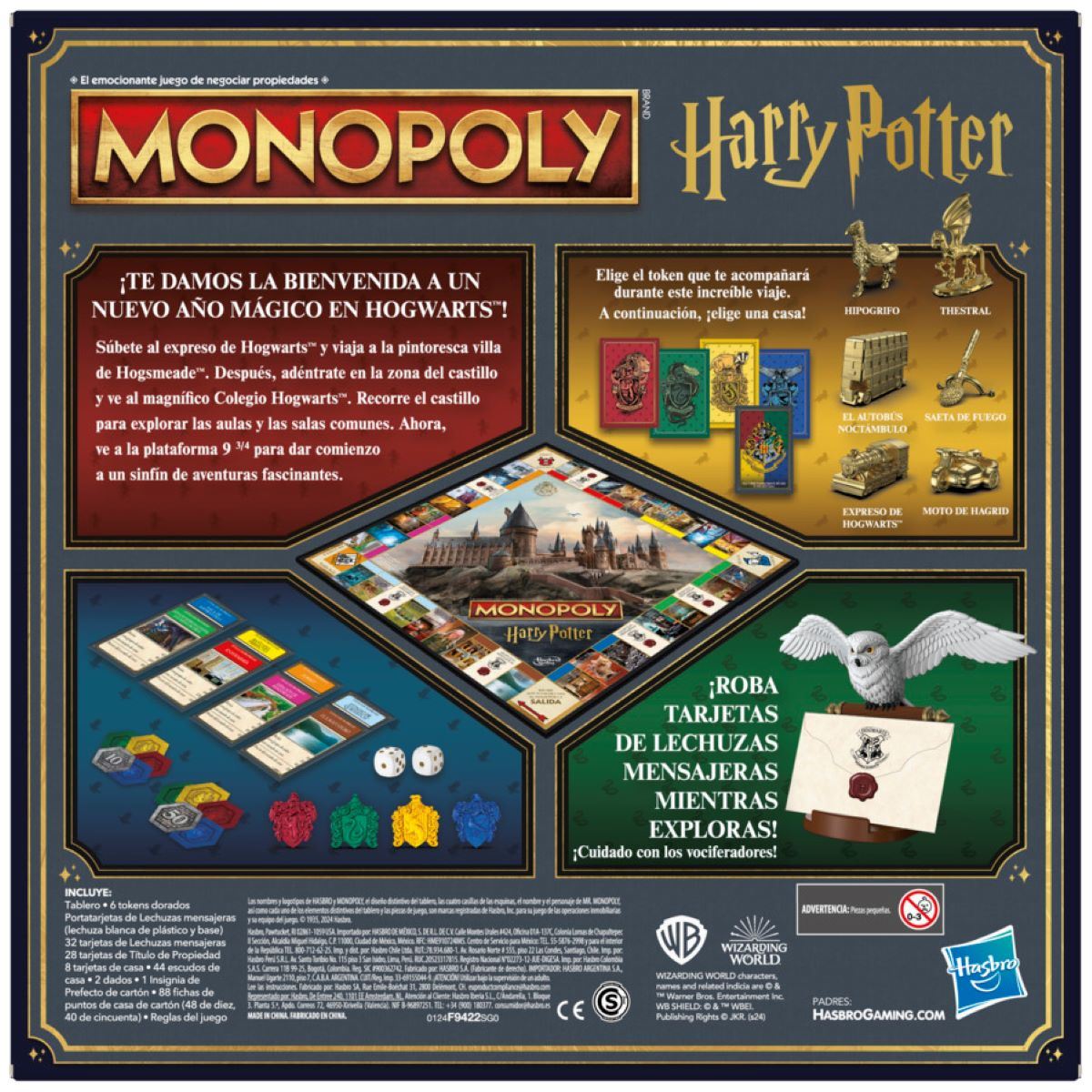 Juego Monopoly Harry Potter