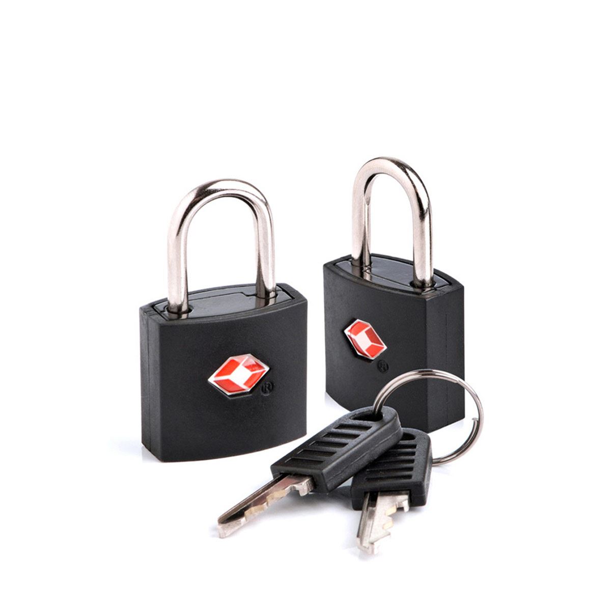 Candado con llaves de latón