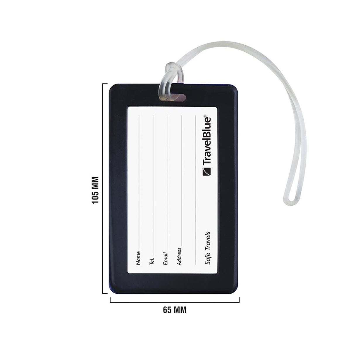 Identificador para Maleta Morado Travel Blue